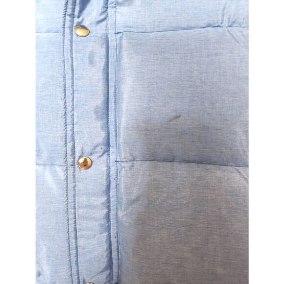 Vintage Frostline women’s goose down full zip puffer vest sz M retro 80’s 90’s c - Picture 3 of 6